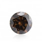 EGL 2.012ct Pear Cognac 7 SI2
