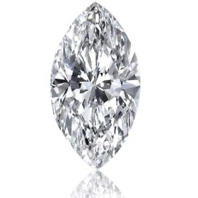 GIA Marquise Cut 0.58 Carat Marquise Brilliant G SI2