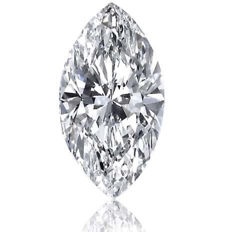 GIA Marquise Cut 0.58 Carat Marquise Brilliant G SI2