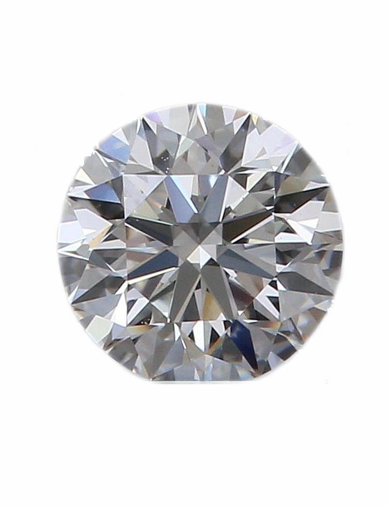 GIA Round Cut 0.47 Carat Round Brilliant F VS1