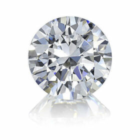 GIA Round Cut 0.90 Carat H VS1