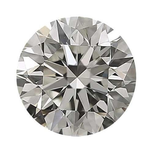 GIA Round Cut 0.90 Carat H VS1