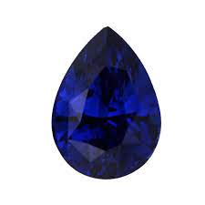 EGL 1.313ct Pear Natural Sapphire (Paired - 1.307ct)