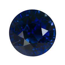 EGL 1.381ct Round Diffused Natural Sapphire